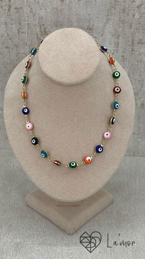 Collar ojo turco colores